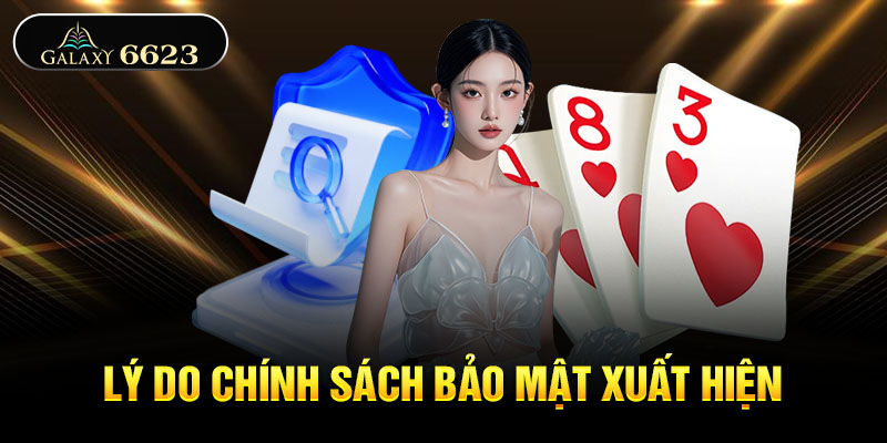 Lý do chính sách bảo mật xuất hiện Lý do chính sách bảo mật xuất hiện