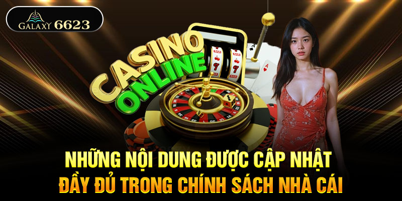 Những nội dung được cập nhật đầy đủ trong chính sách nhà cái Những nội dung được cập nhật đầy đủ trong chính sách nhà cái