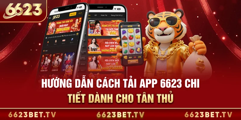 Tải App 6623 - Trải Nghiệm Cá Cược Mượt Mà Mọi Lúc 24/24 Hướng dẫn cách tải app 6623 chi tiết dành cho tân thủ